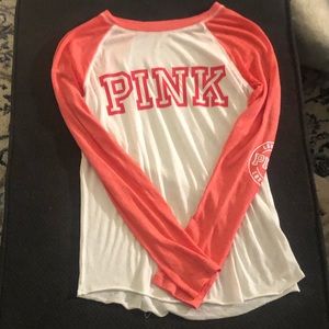 PINK long sleeve tee